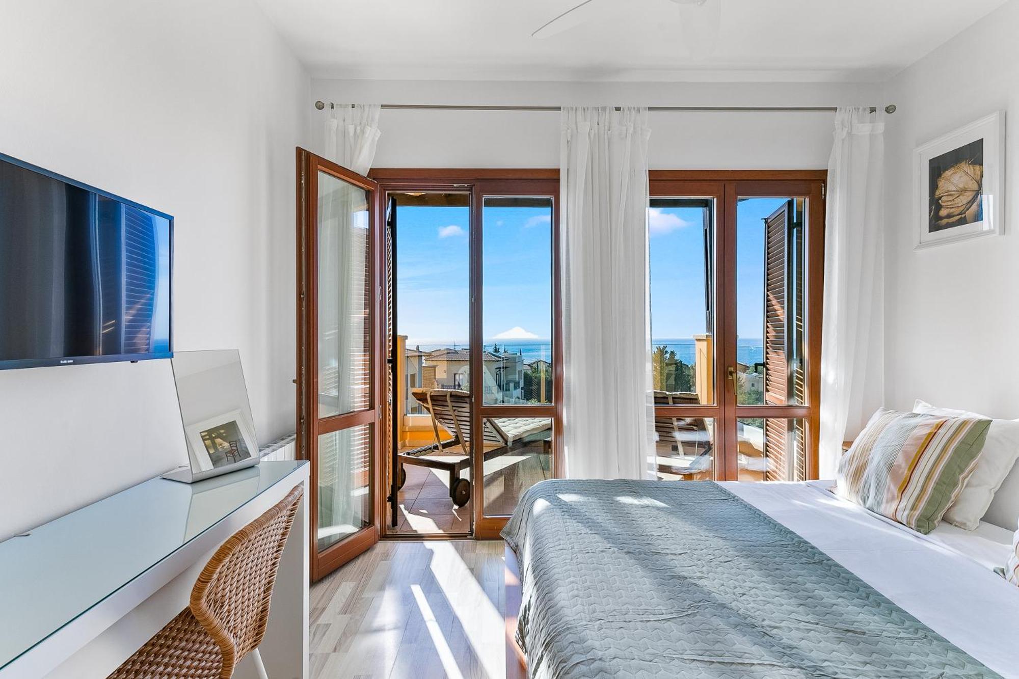 2 Bedroom Apartment Thalassa With Sea And Sunset Views, Aphrodite Hills Resort เกาเคลีย ภายนอก รูปภาพ