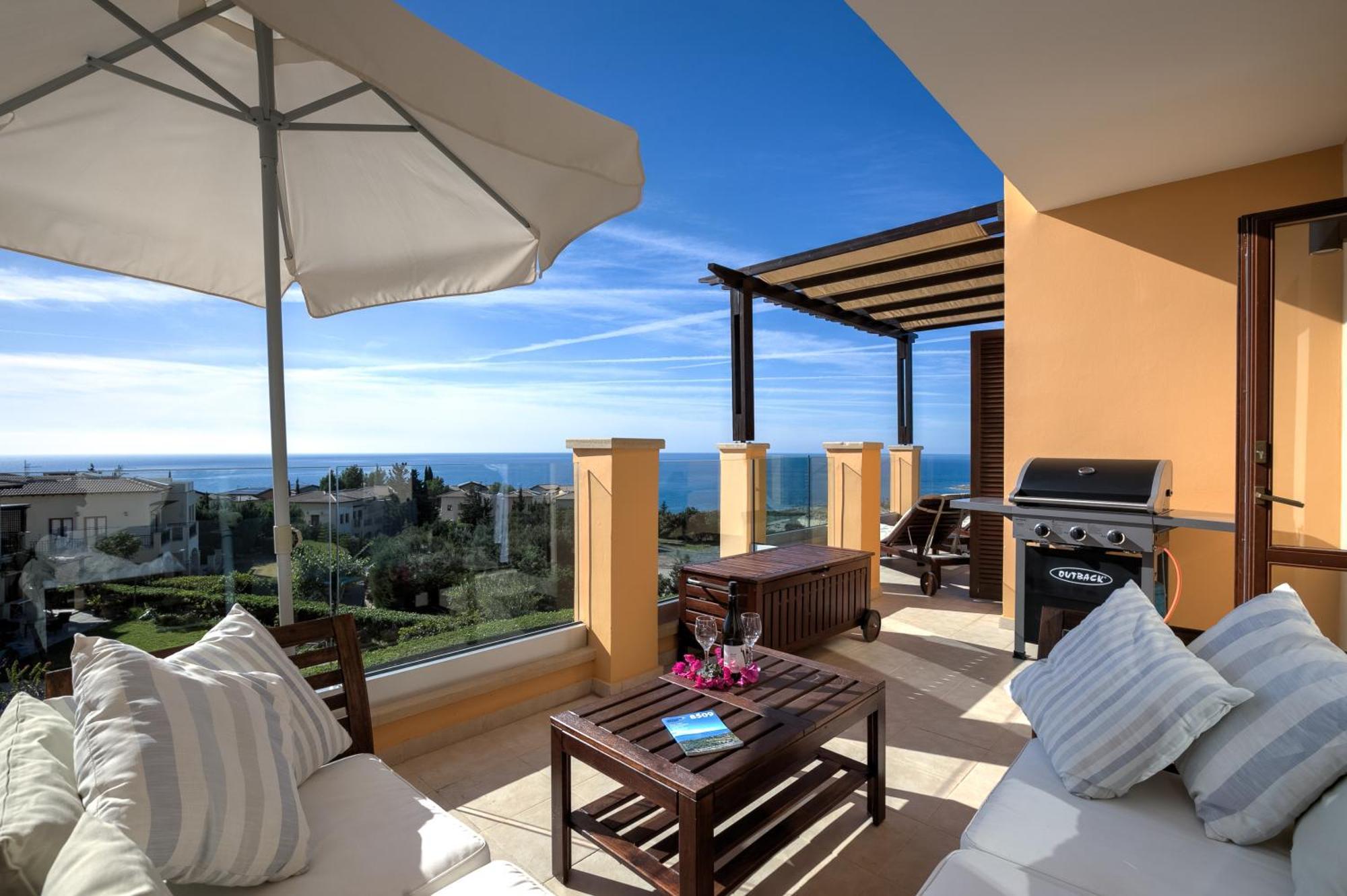 2 Bedroom Apartment Thalassa With Sea And Sunset Views, Aphrodite Hills Resort เกาเคลีย ภายนอก รูปภาพ